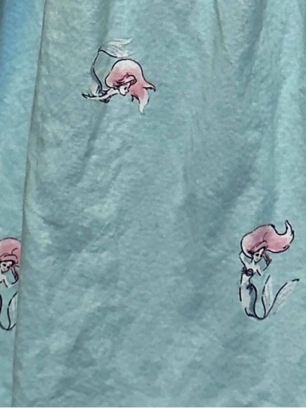 Janie and Jack Light Blue Puff Sleeve Dress with Pink Floral Motif Ariel